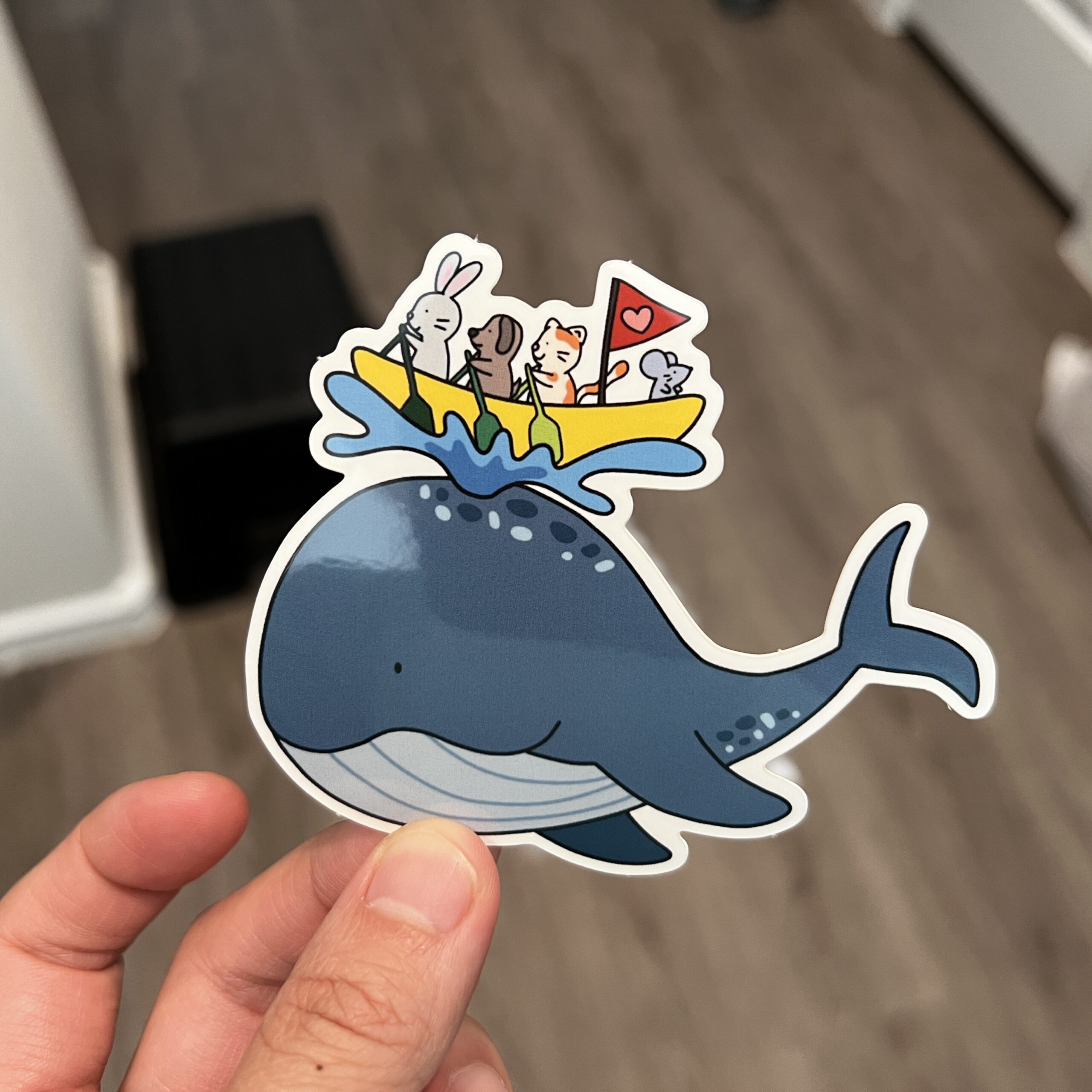 Whaley Fun Adventure whaley fun adventure die cut vinyl waterproof stickers